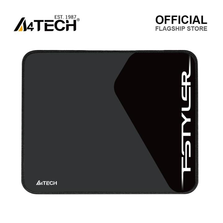 A4Tech FP20 Mousepad - FSTYLER - Non-Slip Rubber Base - Fine Knit Edges - Black