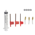 ZOOM Hydraulic Brake Bleed Kit Replacement Spare Parts for ZOOM Brake System, Filling Oil Kit, Funnel Set Bike Repair Tool. 