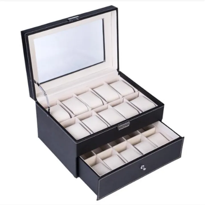 MyleCart%20Leather%20watch%20storage%20box%2020%20slots,%20new%20men's%20watch%20watch%20storage%20box,%20watch%20display%20box,%20black%20jewelry%20gift%20box%20best%20gift%20-%20Image%202