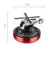 Fragrance Manufacturers Luxury Solid Car Perfume Diffuser Metal Cute Solar Helicopter Dashboard Car Air Freshener. 