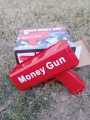 Cash Cannon Spray Money Gunz Money Rain Toy Spit Banknootes Gunz Red Best Gift KUN TRADERS KN-163. 