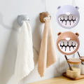Fun Towel Decoration Hook Push in Towel Rack Towel Organizer Self Adhesive Kitchen Cloth Hook. 