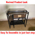 5-Layer Kitchen Storage Rack - Organizer with Lid. 