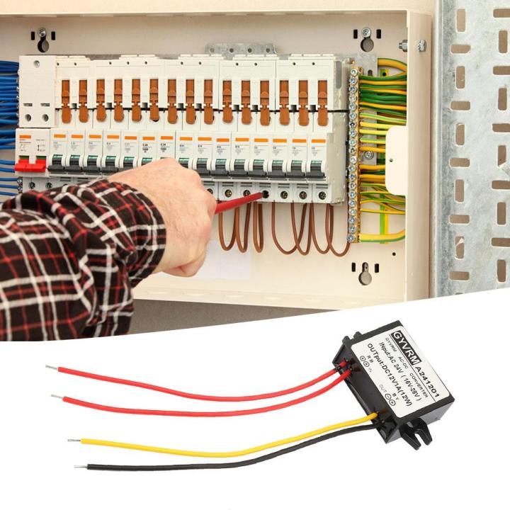 Step-down voeding, AC 10-28V naar DC 12V Converter AC-DC voedingsmodule(3A Step-down voeding, AC 10-28V naar DC 12V Converter AC-DC voedingsmodule(3A