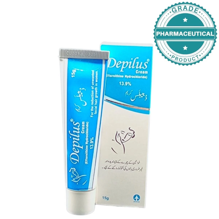 DEPILUS%20Cream%20(Eflornithine%20Hydrochloride%2013.9%25)%2015g%20%7C%20Mother%20cream%20-%20Image%204