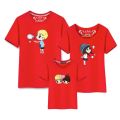 Family Matching Outfits Mommy Daddy Kid Son Baby T-Shirt Shirts Family Clothes Child T-Shirt cartoonTops Sets. 