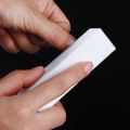 Monja 10Pcs White Nail Art Buffer Block Sanding Polishing Sponge Nail Files Fingernail Toe Buffing Grinding Manicure Tools. 