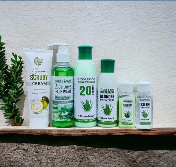 Aloe Vera Skin Care Deal + Free Acne Serum 20ml | Moon Touch