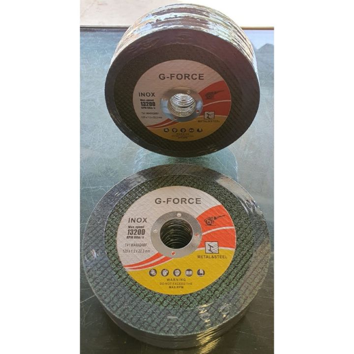 50 Pcs Green Metal Cutting Disc 5" x 1.2mm
