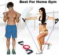 Extreme Resistance Toning Tube with Foam Handles | Heavy Duty Exercise   Equipment for Home in Home, Gym & Outdoor Workout for Men & Women (Multicolor). 