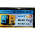 Sinko MPPT Plus Hybrid Solar Charge Controller 145V Voc 80 Amp Fully Automatic With Dual Lcd & Led Display Auto Detect 12V/24V. 