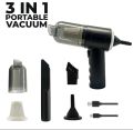 Vaccum Cleaner - 3 in 1 Vacuum Cleaner - Vaccum Cleaner For Carpet - Portable Vacuum Cleaner - Vaccum Cleaner For Car - Carpet - Car Vacuum Cleaner - Mini Vacuum Cleaner - Carpet Cleaner - Keyboard Cleaner - Air Blower Laptop Cleaning Accessories For Home. 
