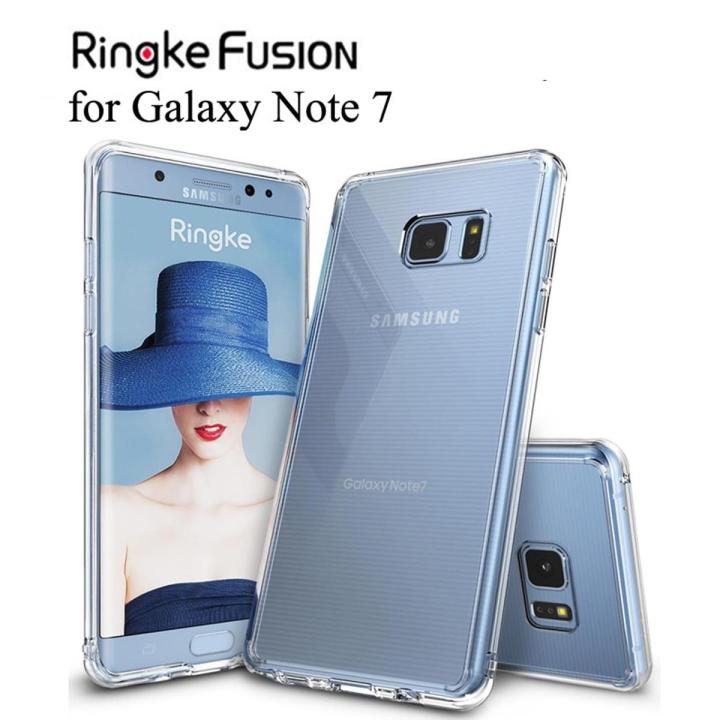 Ringke Fusion For Galaxy Note 7 Case Flexible Tpu And Hard Back Cover Hybrid Note FE Case For Galaxy Note Fan Edition