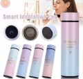 Led touch display water bottle - Digital temprature display water bottle -Hot & cold Imported Best Quality Smart Stainless Steel Thermos Water Bottle with Digital LED Temperature Display - temperature display water bottle 500 ML. 