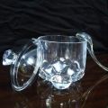 Plastic Novel Jam Jar Elephant Sugar pot with chammach Diamond Style Sugar Pot with chamach Super Clear Crystal Material Sugar Bowl with Spoon and Lid and Lid 300ml blue brown Green Purple cheeni shukar dan kitchen Pot. 