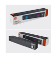 Kisonli LED-909 RGB USB Soundbar SPEAKER - Wireless Bluetooth Speaker With Colorful Light - Huge Surround Sound with Custom-Spool Volume Control - Built in FM Radio - KISONLI Portable Bluetooth Soundbar RGB Colors Light With Super Bass & Multi LED Sound. 
