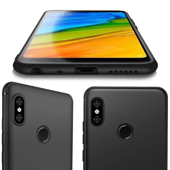 Xiaomi%20Redmi%20Note%205%20Pro%20Soft%20Silicone%20Shockproof%20TPU%20Back%20Cover%20Case%20Flexible,%20Durable%20Protection%20for%20Back%20and%20Sides%20-%20Image%204