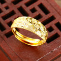 Simple designs jewellery men rings for men, gold rings jewelry women, 24K saudi arabia adjustment wedding ring. 