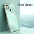 For Xiaomi Redmi 9C Back Cover Luxury 6D Plating Soft Case Camera Lens Protection Square Frame Silicone Glossy Shockproof Mobile Phone Cases. 