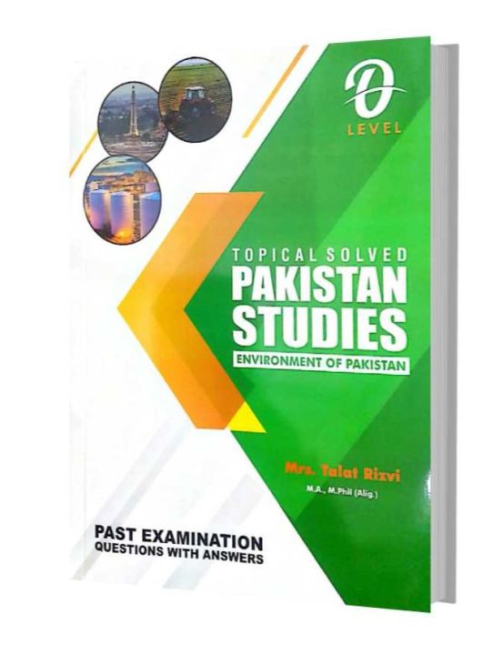 Geography - PAKISTAN STUDIES Geography O Levels (Topical Solved)