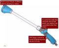 7 Pattern Water Shower and Spray Nozzle for Watering Plants and Car Washing. 