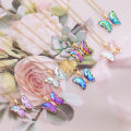 Korean Jewellery Girls Charm Crystal Butterfly Necklace Jewellery For Girls Stylish Jewelry. 