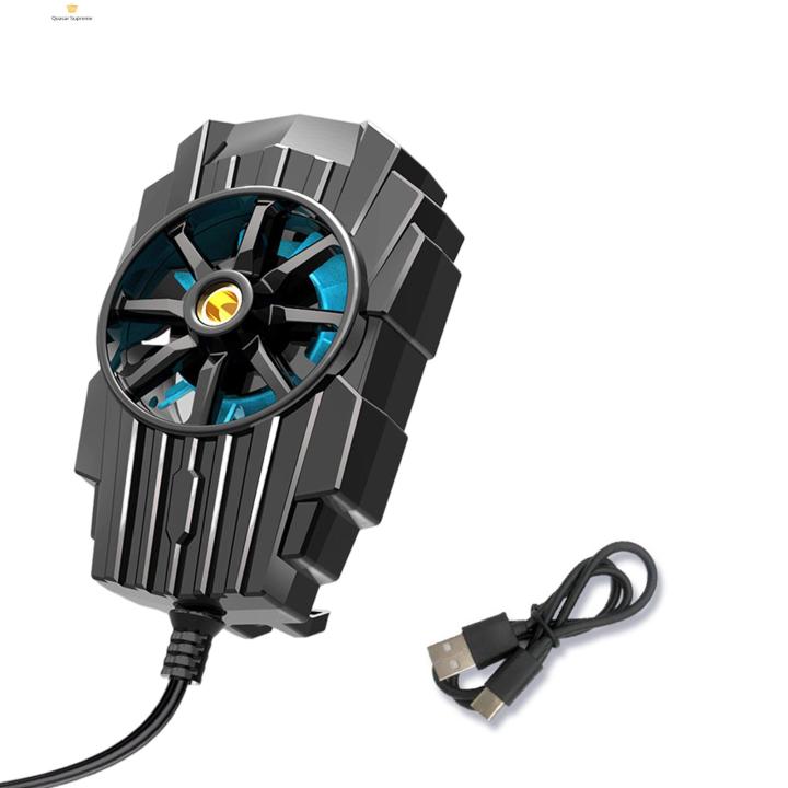 Quasar Phone Cooler Simple Installation Gaming Portable Phone Cooling Fan Cool Heat Sink