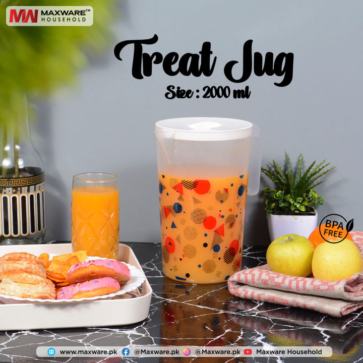 Maxware%20Hosuehold%20Treat%20Jug%202000%20ml,%20Plastic%20Water%20Jug,%20Water%20Jug%20for%20Kitchen%20-%20Image%209