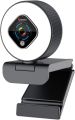 Angetube Streaming Webcam 1080P with Ring Light HD Web Camera with Digital Zoom Autofocus for Computer PC Laptop Mac 962 USB Web Cam for Gaming Xbox Google Meet. 