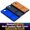 Huawei Y5 2017 Back Cover Leather Type Soft Y5 2017 Case For Boys. 