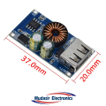 24W 5V 3.4A Fast Charging Board 12V, 24V to QC2.0 QC3.0 USB Step Down Module. 