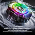 GT31 CX07 Magnetic Phone Cooler Portable Phone Semiconductor Radiator Rapid Fast Cooling Phone Cooler for Mobile Gaming Video Streaming Phone Fan For Playing Games Watching Videos Phone Cooler for Pubg. 