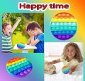 Pop It Fidget Toys Pop Its Toy Set Popits Stress Relief Rainbow Poppit Silicone Gadgets Push Pop Bubble Fidget Gift for Kids. 
