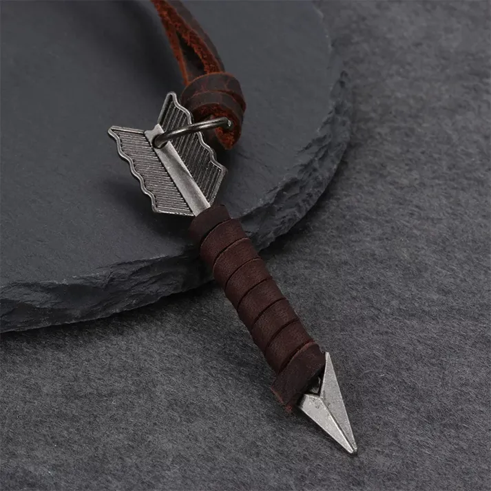 Original%20Cow%20Leather%20Arrow%20Pendant%20Necklace%20Leather%20Rope%20Necklace%20Jewelry%20for%20Men%20&%20Women%20-%20Image%204