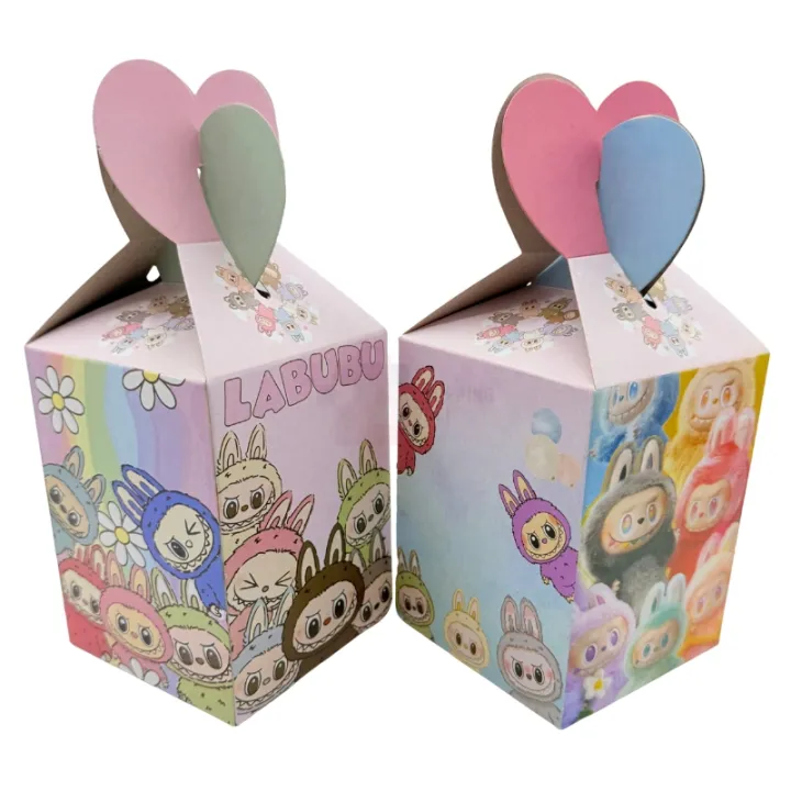 Labub Box Print Labubu Goody Box - 7 Inch Height x 4 Inch Width - Gift Box - Labubu ...
