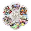 Mini Decorative Split Pins Metal Brads Paper Fasteners for Scrapbooking Paper Craft Office School Stationery for Kids Student. 