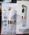 Chargeable Super Micro Bubble Facial Machine Handheld Beauty Instrument Blackn Head Remover Facial Vacuum Pore. 