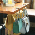 Portable Foldable Folding Crystal Alloy Purse Handbag Hook Hanger Bag Holder. 