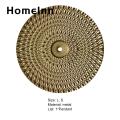 HomeInn Wall Hanging Corrosion-resistant Geometric Pattern Wall Decoration. 