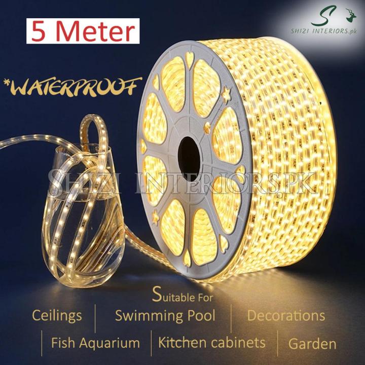 Shizi 5 Meter to 70 Meter Led Strip Rope light One Color Waterproof - Eu Plug 108