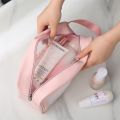 2022 Waterproof PVC Cosmetic Bag Large Capacity Travel Makeup Bags Translucent Toiletries Storage Pouch Women Make-up Wash Bag. 