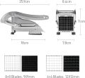 Potato Chips Making Machine Stainless Steel French Fry Potato Cutter Slicer Chipper | Fries Cutter |  Potato Cutter Slicer Vegetables Cucumber Carrot Onion. 