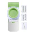 5 in 1 Mandolin Slicer, Multi-function Vegetable Cutter, Stainless Steel Food Slicer, Vegetable Peeler for Small Work in the Kitchen KS. 