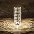 Crystal Diamond Table Lamp || 16Colors Rechargeable Crystal Lamp || Festive Atmosphere Light || Rose Light Diamond Lamp || Rechargeable Table Lamp || Creative Table Light Projector || Touch Control Crystal Lamp |. 