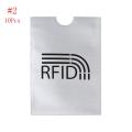 10Pcs Smart Prevent Scanning Rfid Blocking Aluminium Cards Protector Sleeve Id Bank Card Case Anti Rfid Wallet Card Holder. 