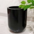 Fiberglass Planter U-Shape Decorative Pots Light Weight, Plant Pot 16 Inch Height, Indoor-Outdoor Plant Vase,  Glass Shape pot for real and artificial plants. 