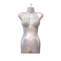 Half Body Plastic Female Hanging Mannequin For Clothes Display Hanger. 