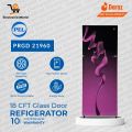 PEL Refrigerator Glass Door| Model PRGD 21960 | Capacity 18 Cubic Feet | Fast Cooling | 100% Copper  Condenser -10 Years Brand Warranty. 