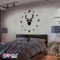 Made by Gift Mall - DIY Self Adhesive Digits 30 inch Wooden Wall Clock for Home and Offices. 
