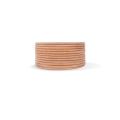 Peach | 24 pieces/ 2 Dozen velvet glass bangles of all sizes ( do, sawa do , dhai ). 